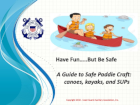 Kids and Paddlecraft